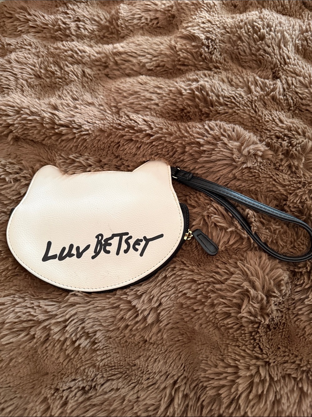 Betsy Johnson Leopard Cat Coin Purse - Picture 2 of 3